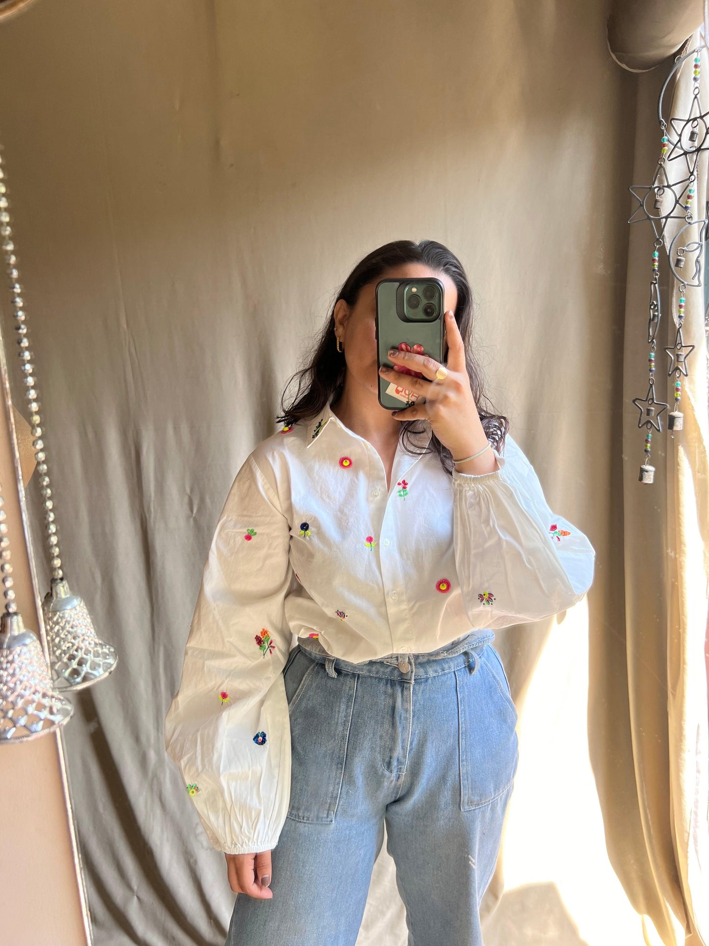 White called shirt