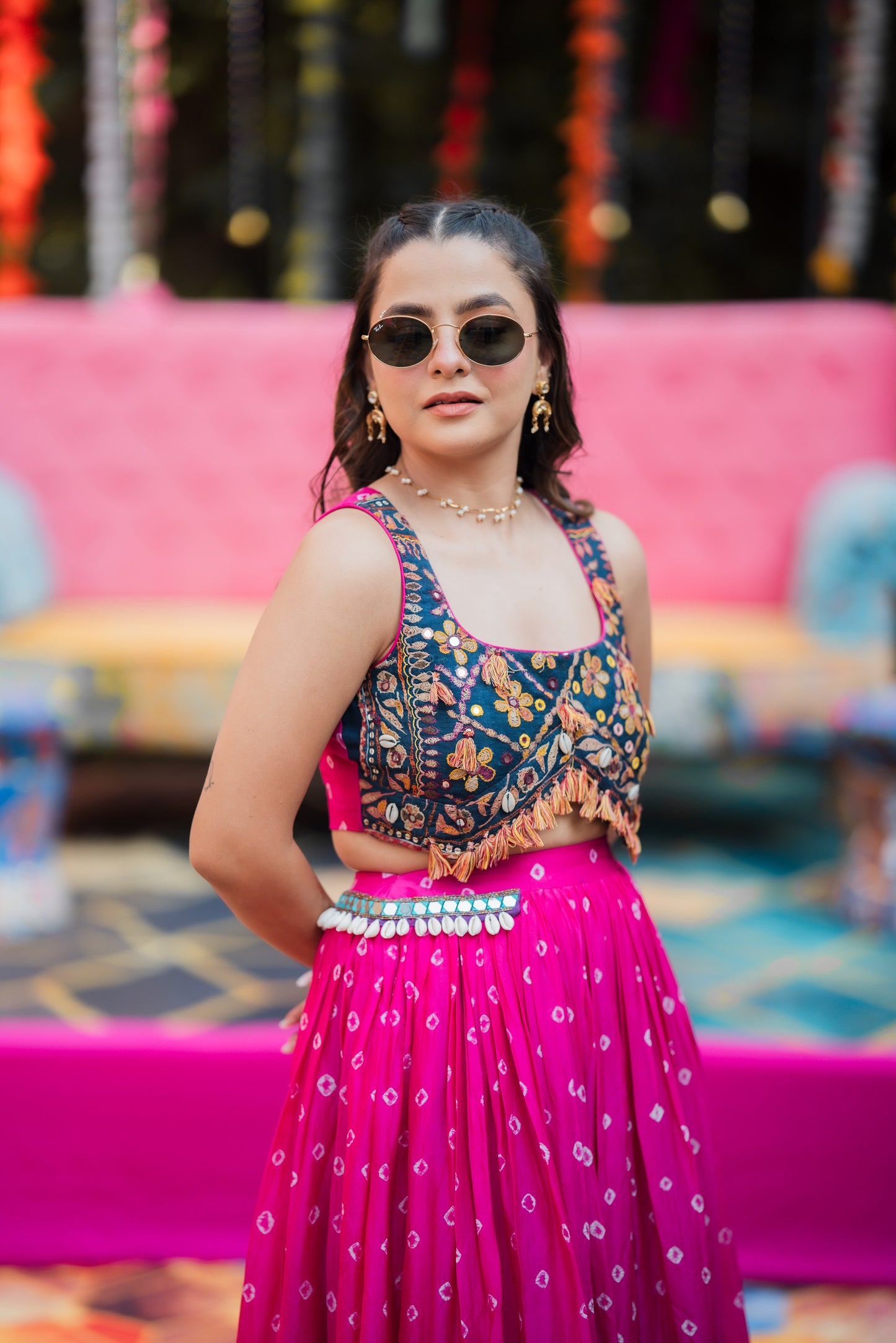 Boho Bandhani Bliss