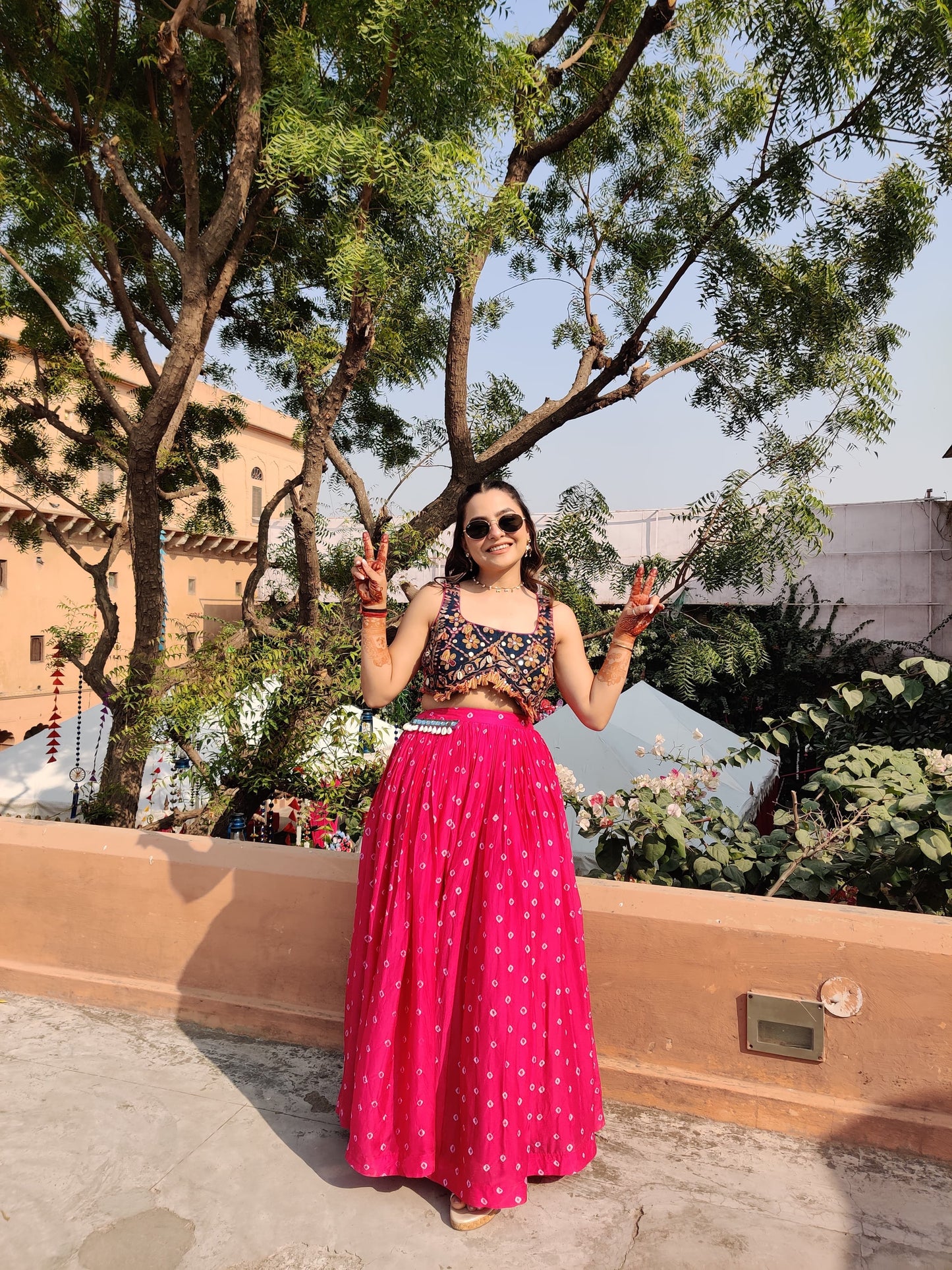 Boho Bandhani Bliss