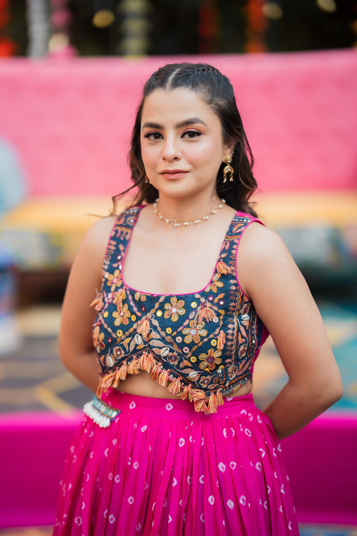 Boho Bandhani Bliss