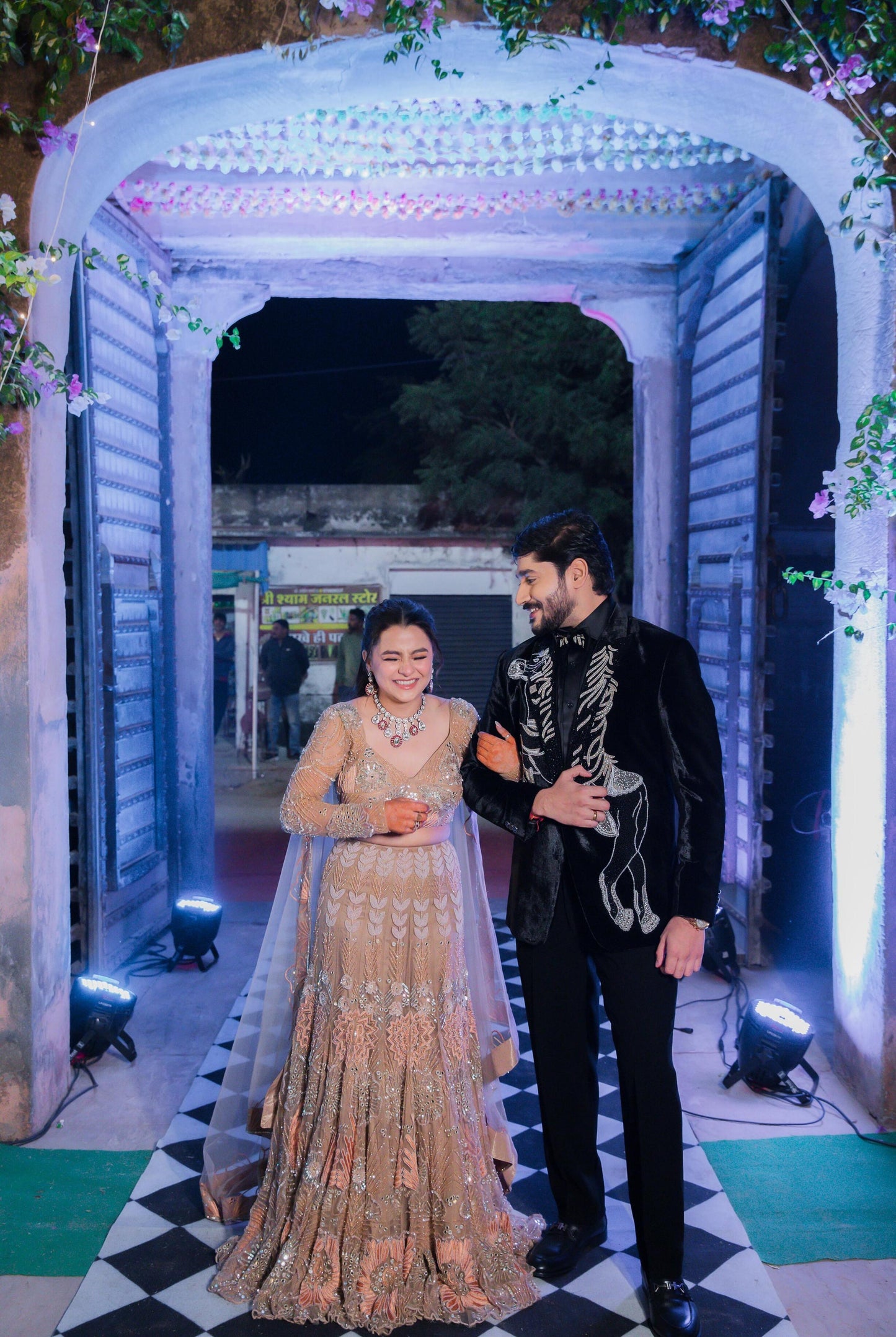 Sagarika – The Ocean Inspired Golden Lehenga