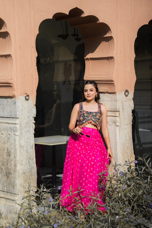 Boho Bandhani Bliss