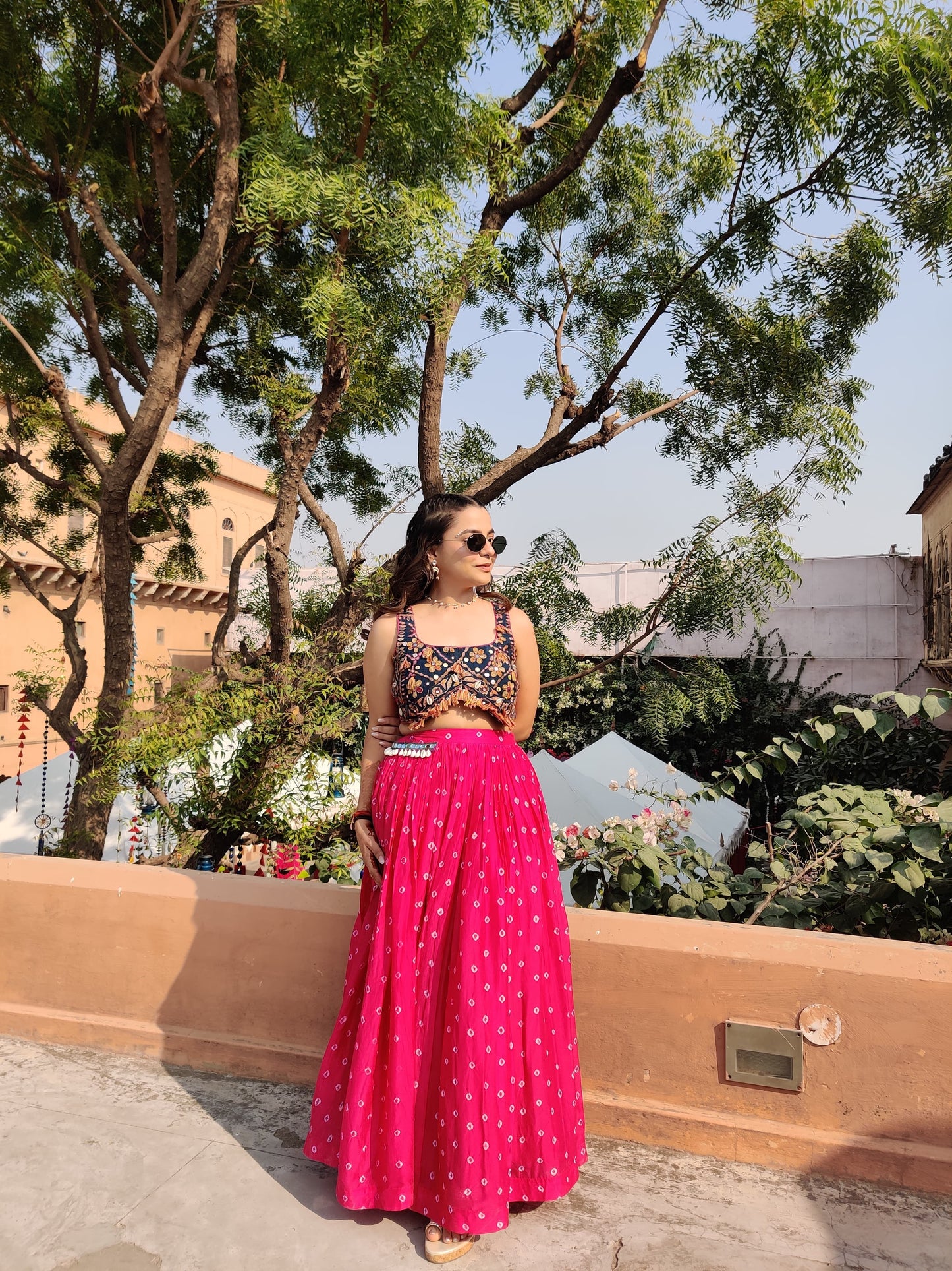 Boho Bandhani Bliss