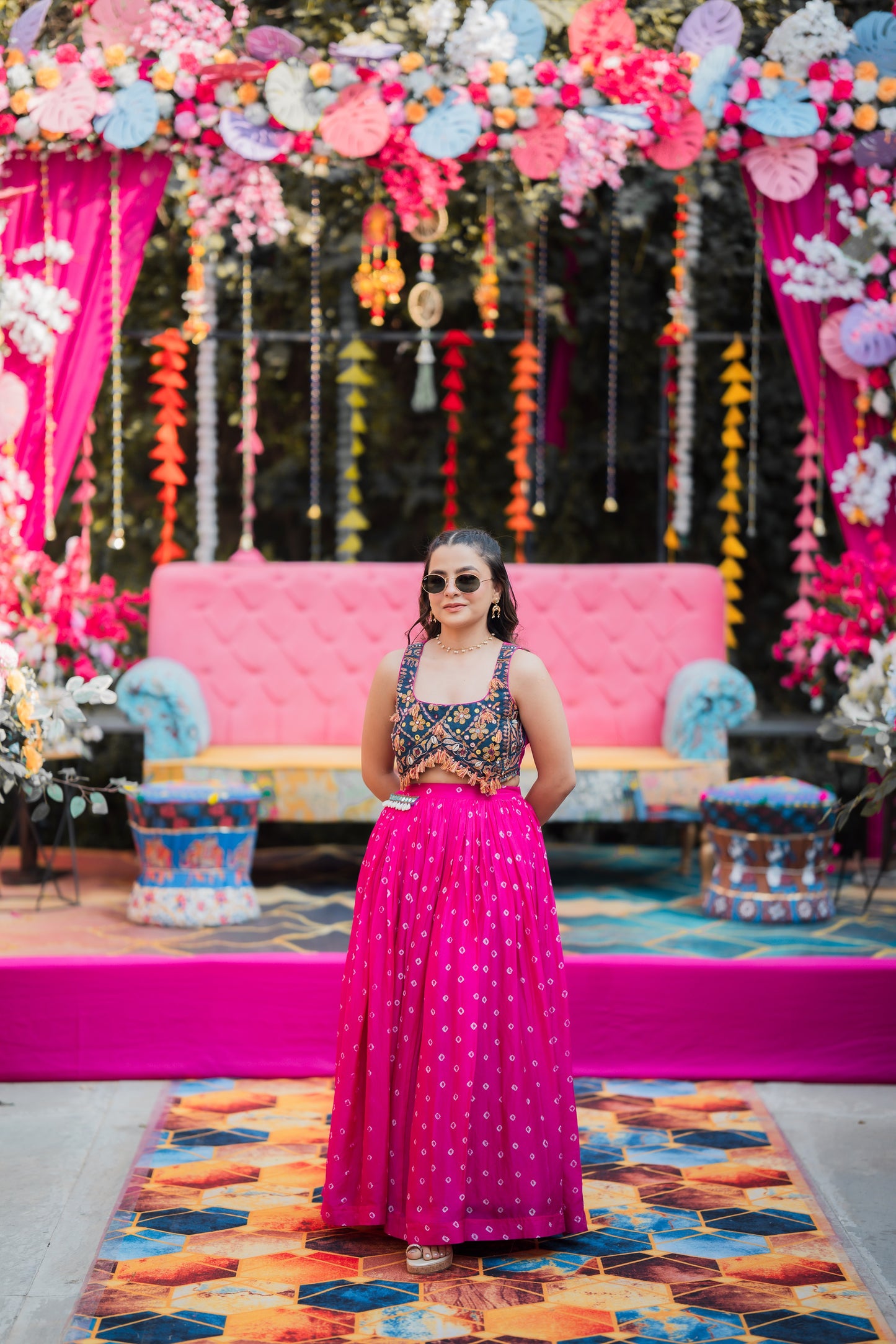 Boho Bandhani Bliss