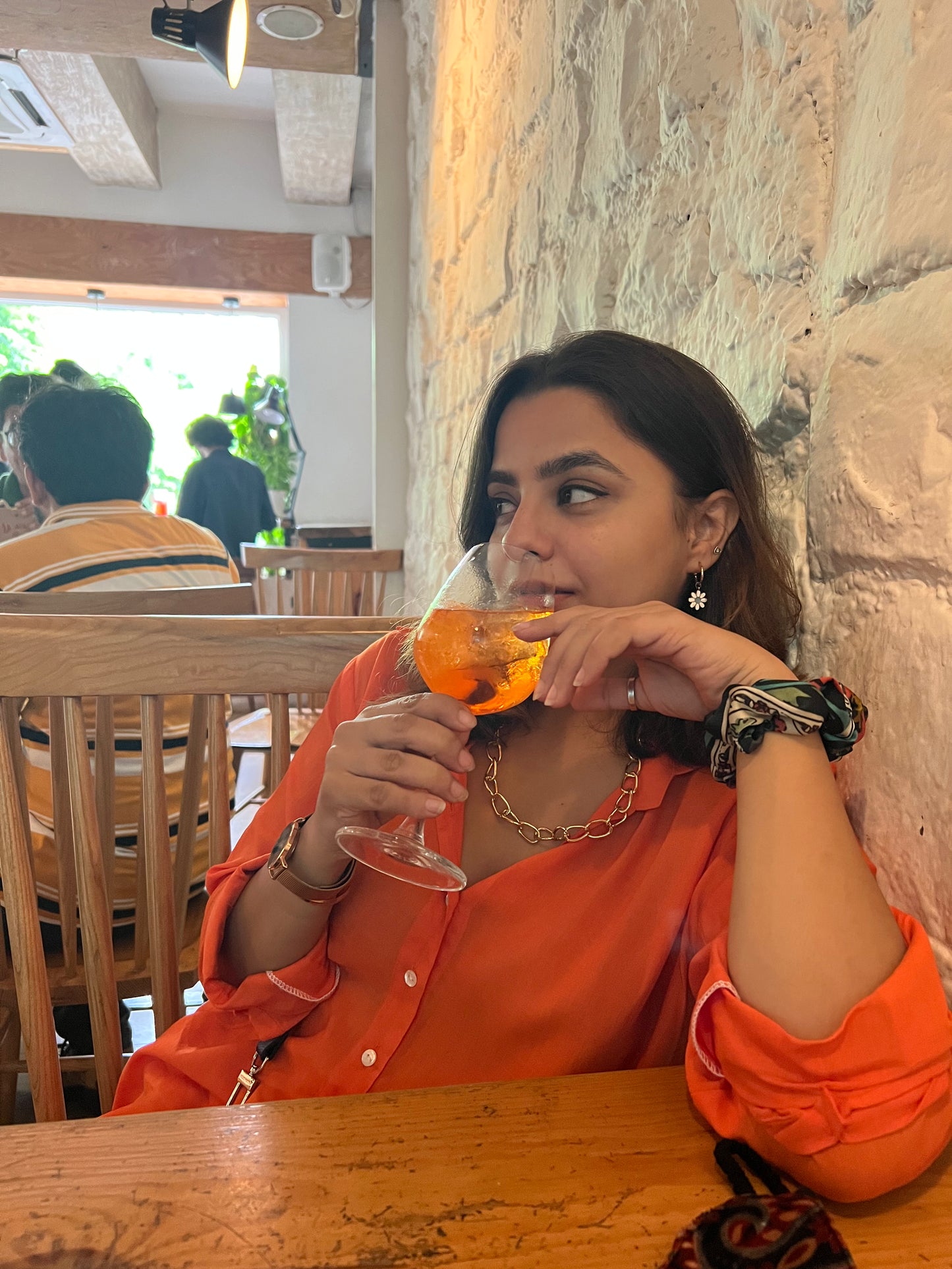Orange spritz coord set