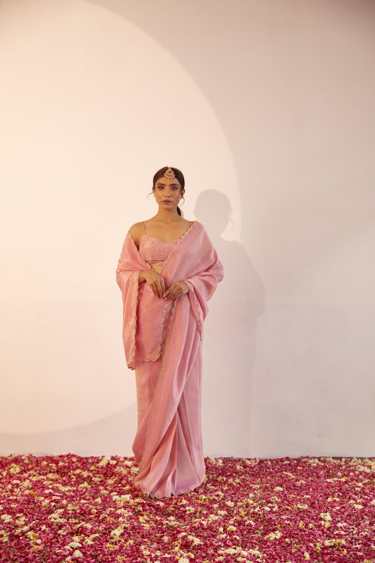Pineapple Fig Saree
