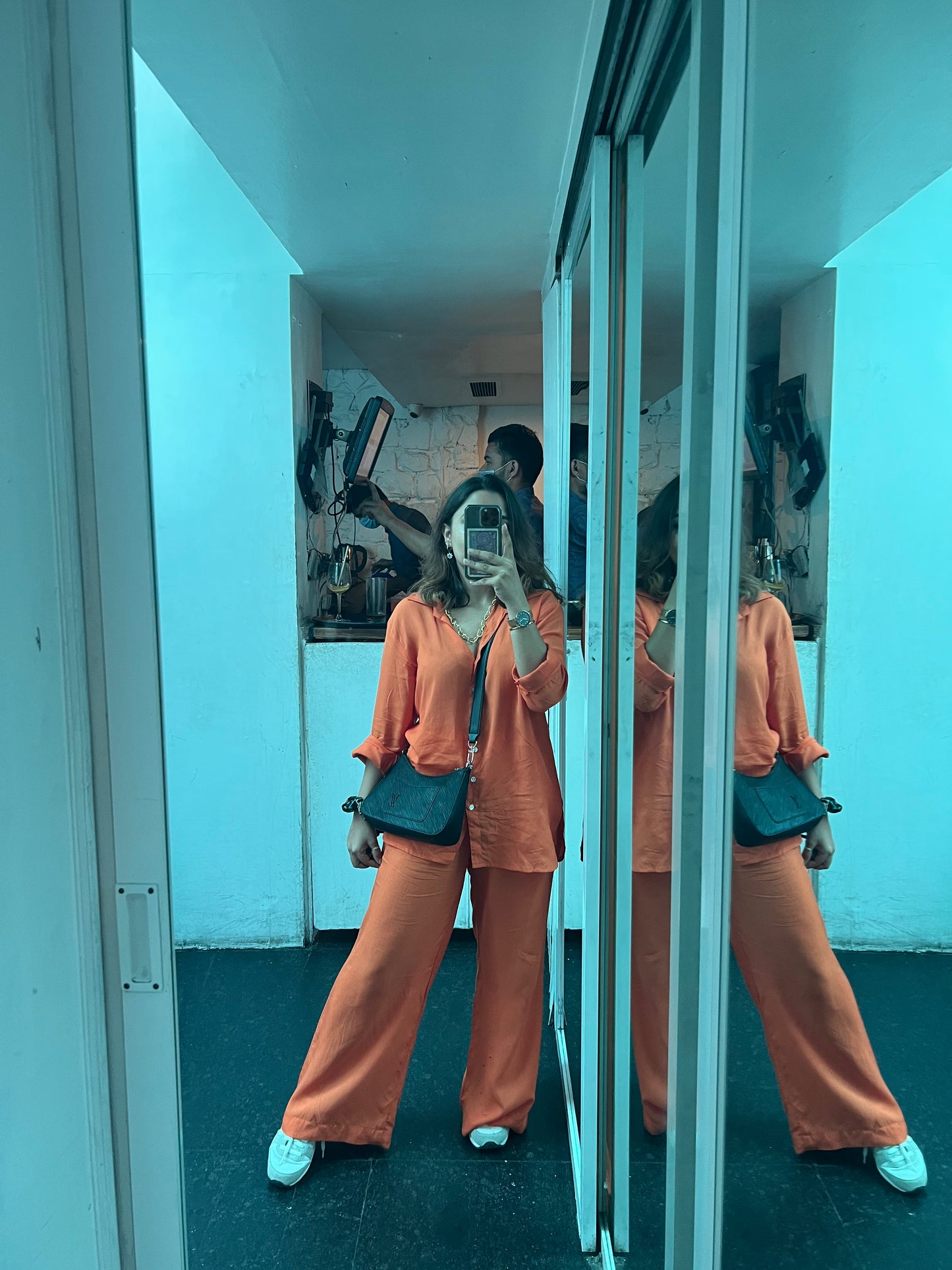 Z Orange spritz coord set