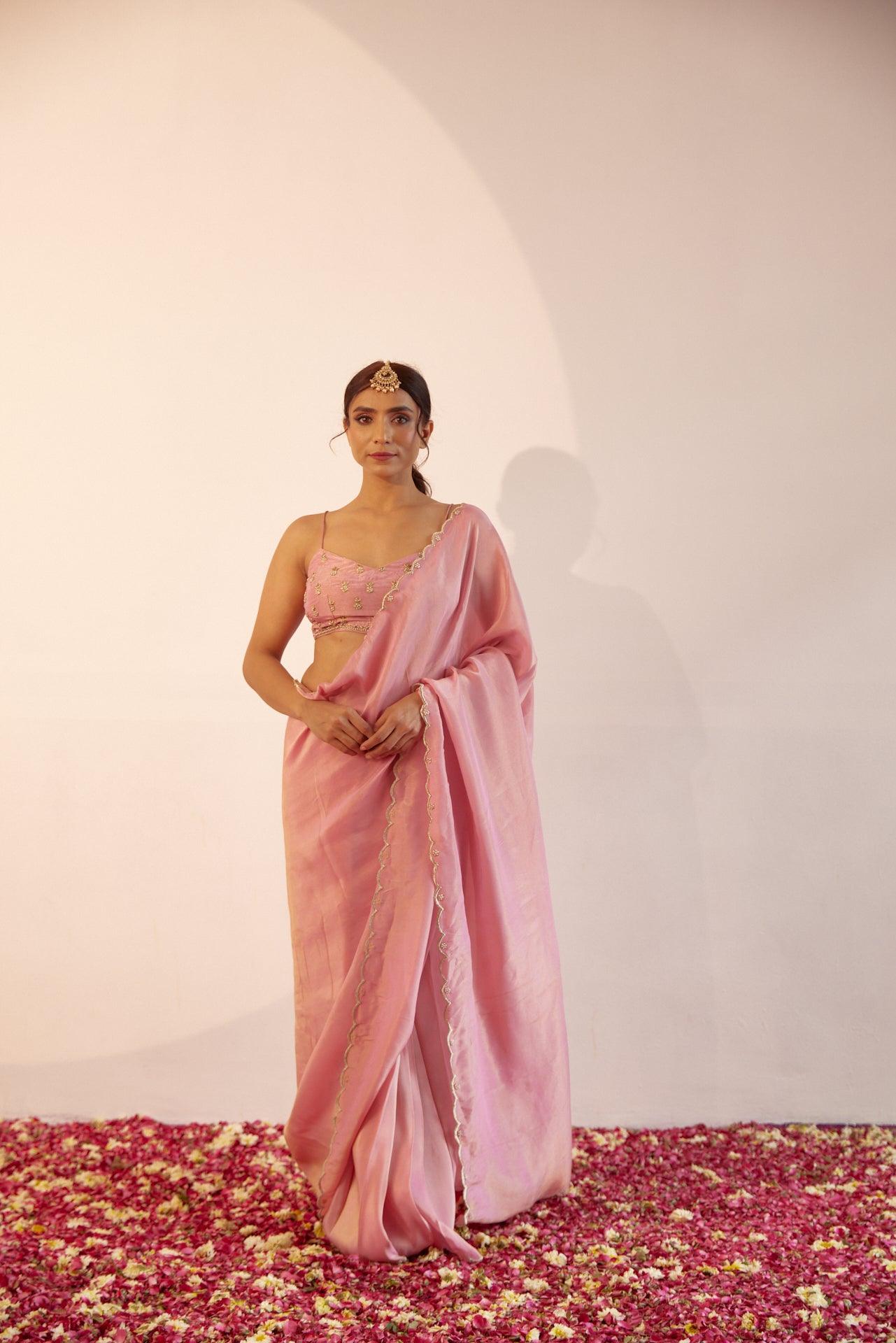 Pineapple Fig Saree