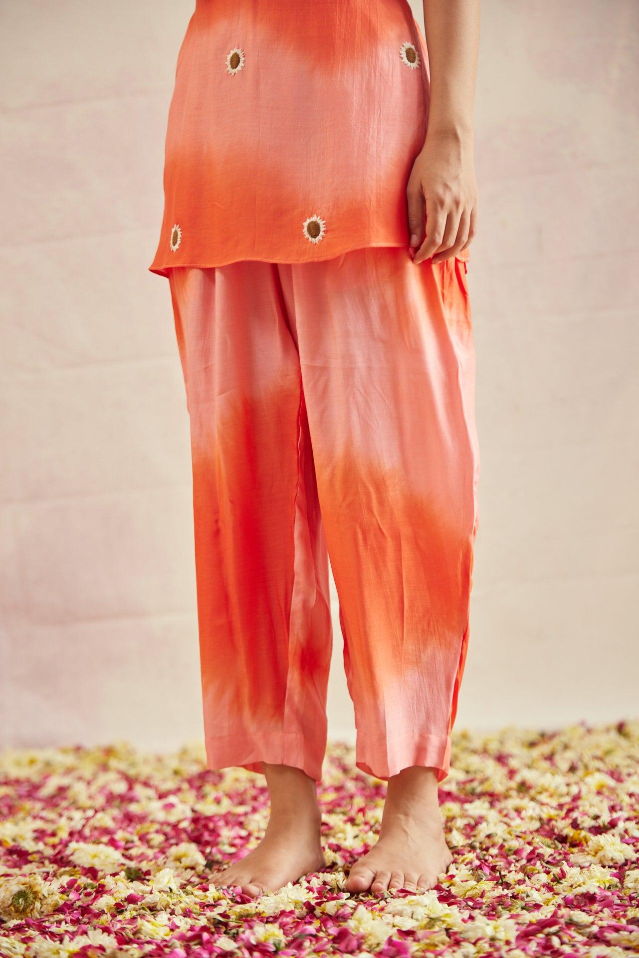 Peach Daisy Set